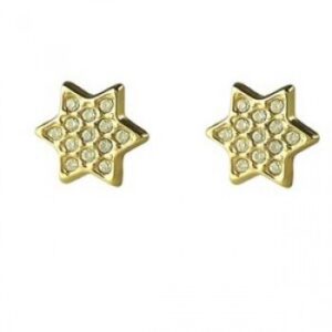 PENDIENTES ELES NIÑA ORO 18K 41A4312