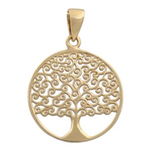 COLGANTE ARBOL DE LA VIDA ORO 18K G766