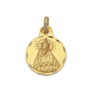 MEDALLA VIRGEN DE LOS DOLORES ORO 18K