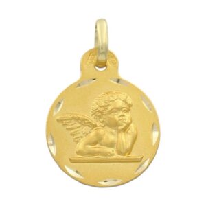 Medalla Angel De La Guarda Oro 18K M545