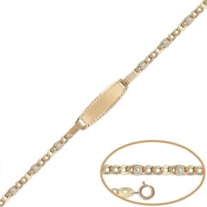 Pulsera Esclava Bebe Oro 18KL PU1148