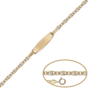 Pulsera Esclava Bebe Oro 18KL PU1149