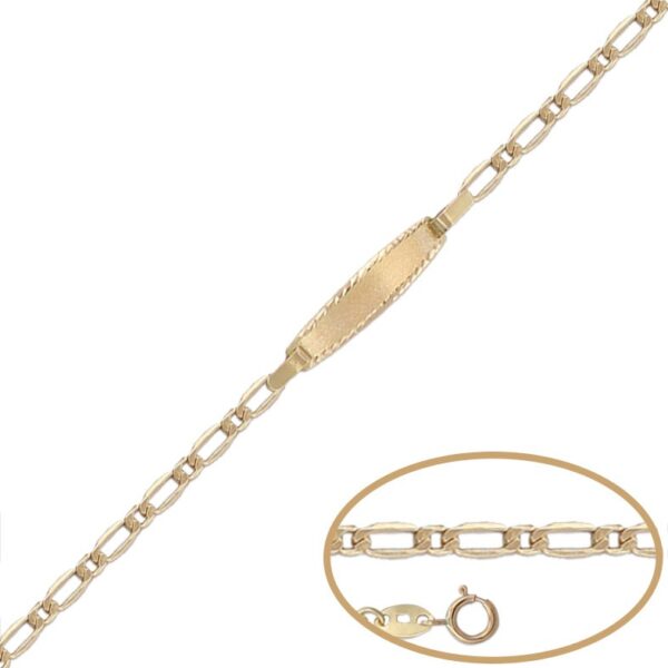 Pulsera Esclava Bebe Oro 18KL PU1140