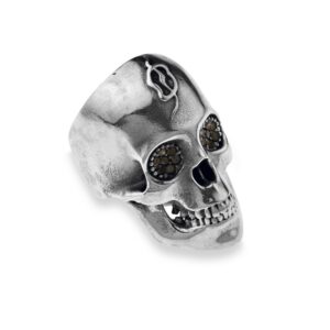 Anillo Platadepalo Calavera CAR1A