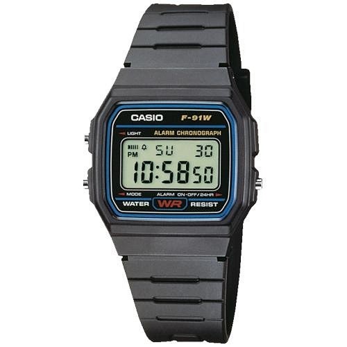 Reloj Casio Collection F-91W-1YEG