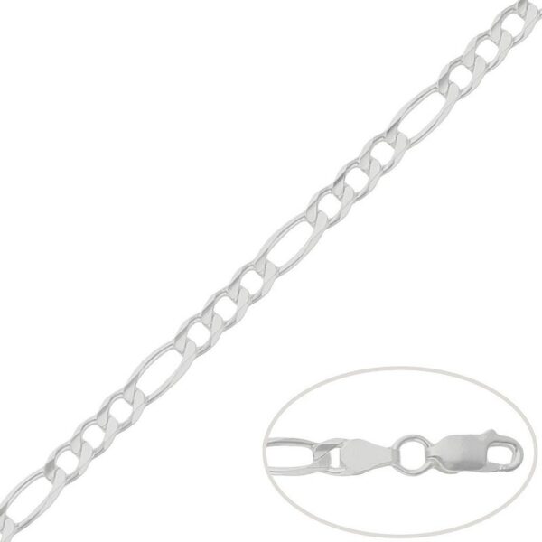 Cadena Plata Cartier 3X1 5MM