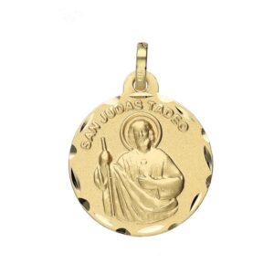 Medalla San Judas Tadeo Oro 18 K 00149356