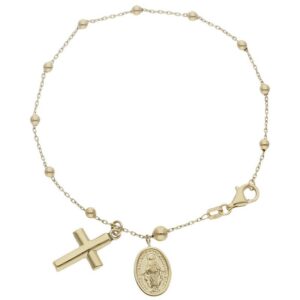 Pulsera Rosario Oro 18 K PU1400