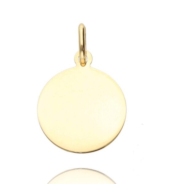 Colgante Oro 18k Chapa