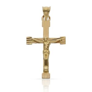 Cruz Oro 18 K Cristo C456