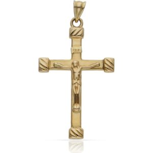 Cruz Oro 18 K Cristo C452