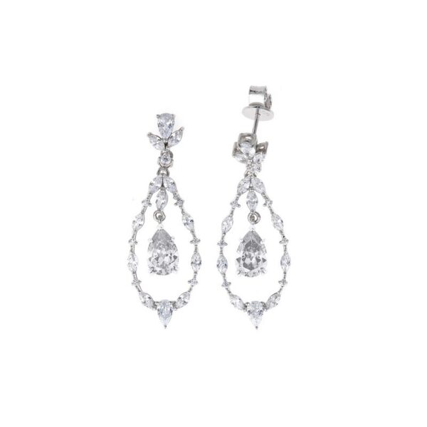 Pendientes Salvatore Plata 112A0291