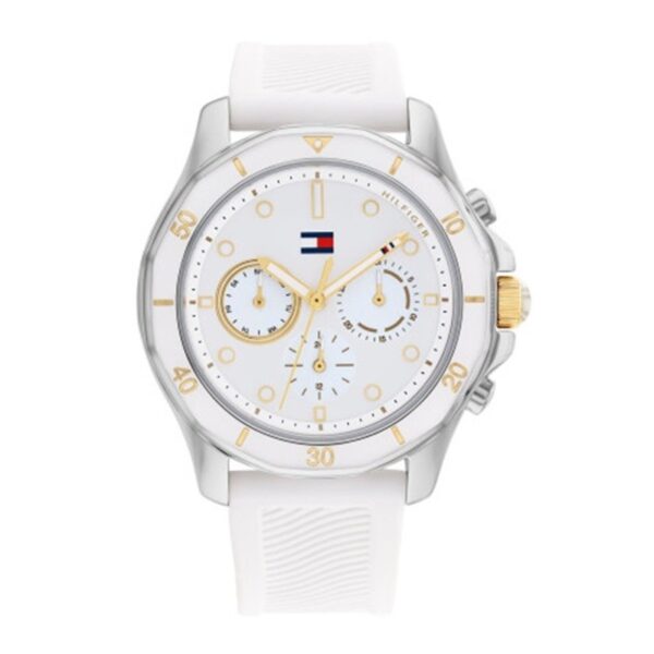 Reloj Tommy Hilfiger Mujer Multifunción 1782568 Blanco