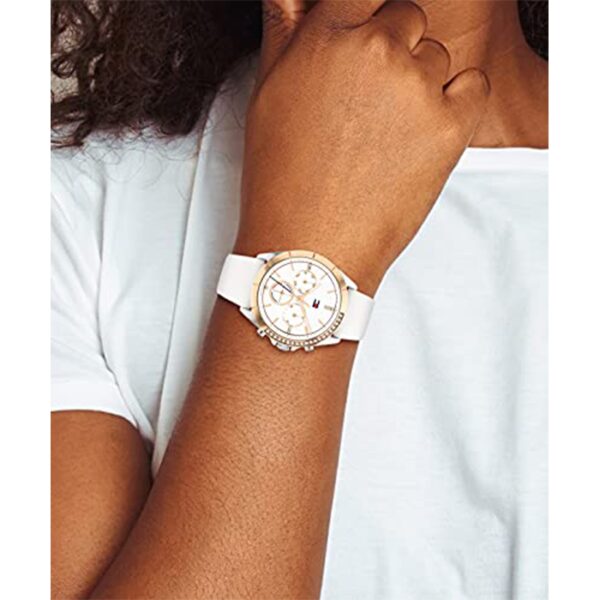 Reloj Tommy Hilfiger Mujer Multifunción 1782568 Blanco