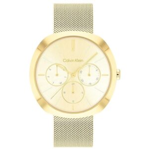 Reloj Calvin Klein Mujer 25200339 Dorado Multifunción