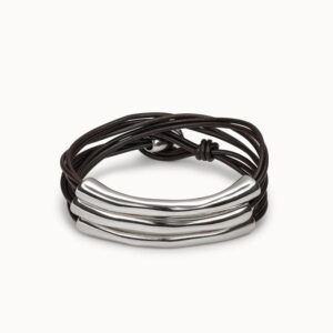 Pulsera Mujer Con cuero UNOde50 PUL0856MARMTL0M