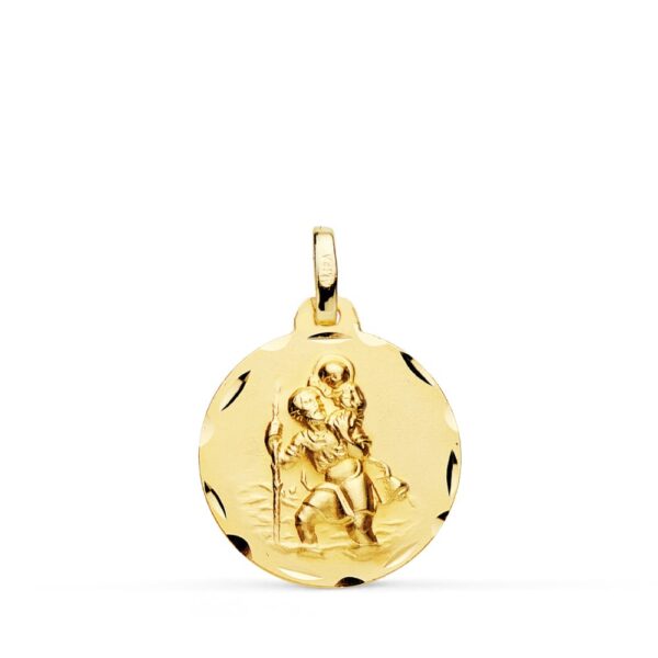 Medalla San Cristobal Oro 18 K 00150660