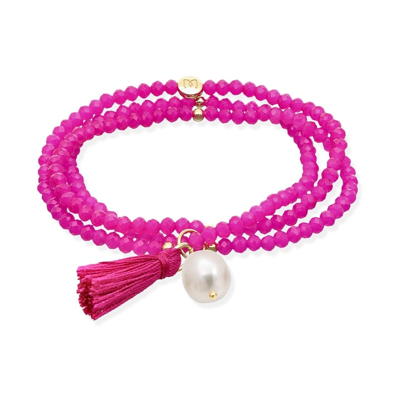 Pulsera Zen Marina García Fucsia