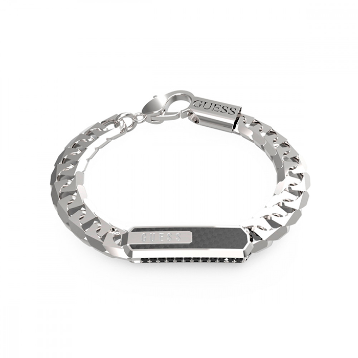 Pulsera Guess Hombre Racer Tag JUMB04039JWSTBKS