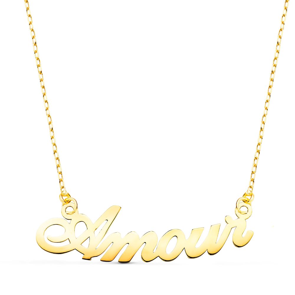 Collar Amour Oro Amarillo 18K