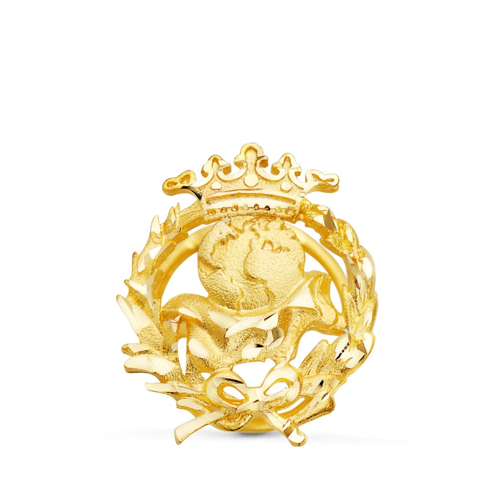 Insignia Profesional Geografía Oro 18 K 8580-GEO