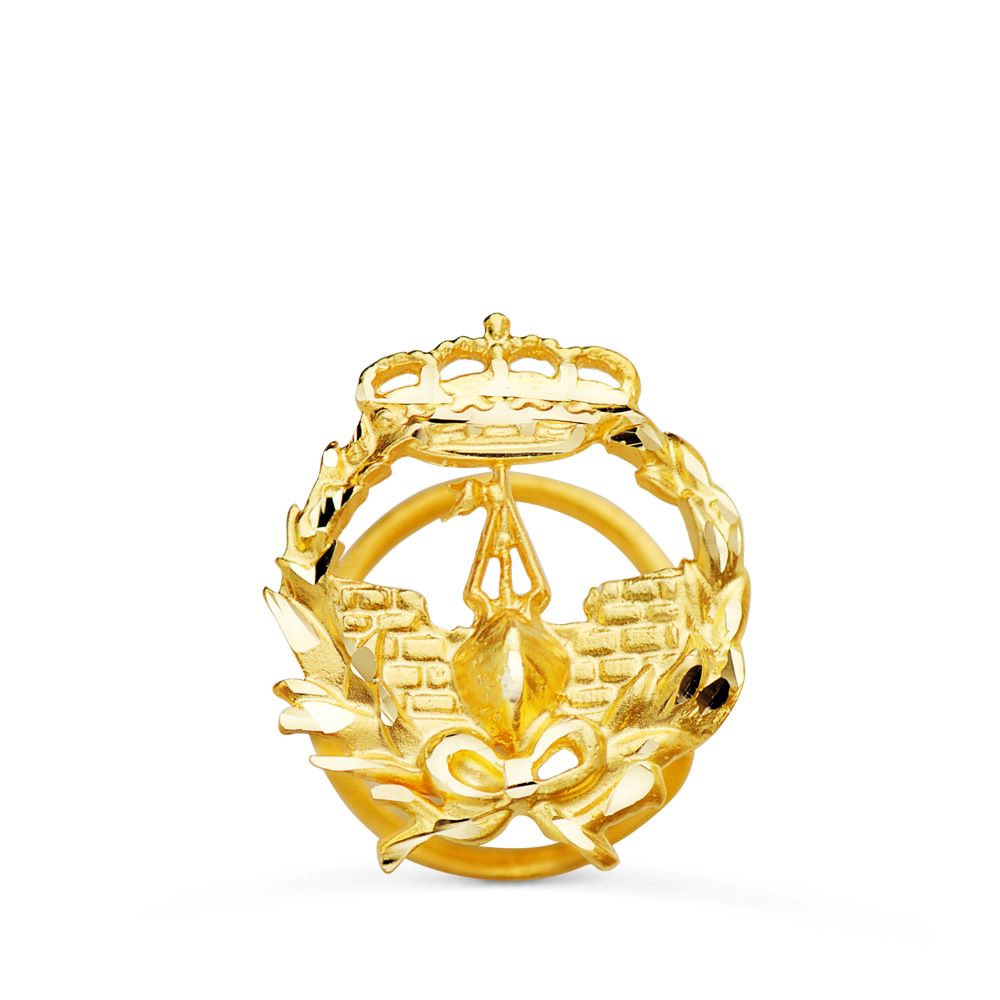 Insignia Profesional Ingeniero Naval Oro 18 K 8580-INA