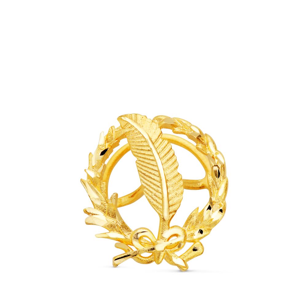 Insignia Profesional Periodismo Oro 18 K 8580-PER