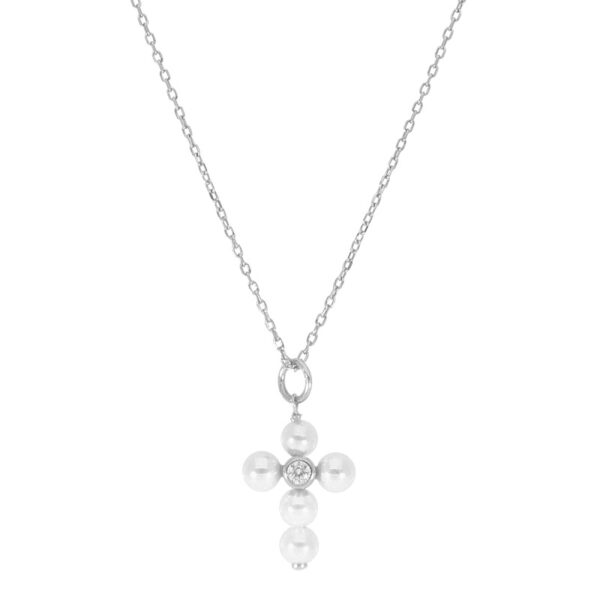 Collar Niña Marea Jewels D03307/AC Cruz Perlas