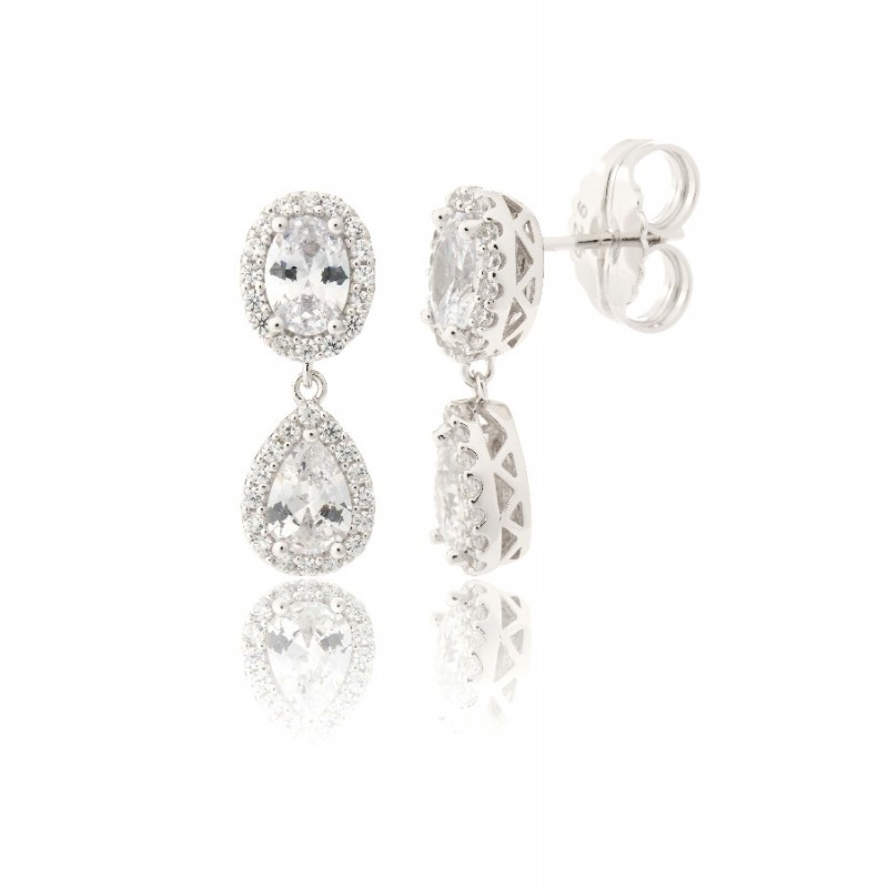 Pendientes Camaleoni Plata WP064/MP