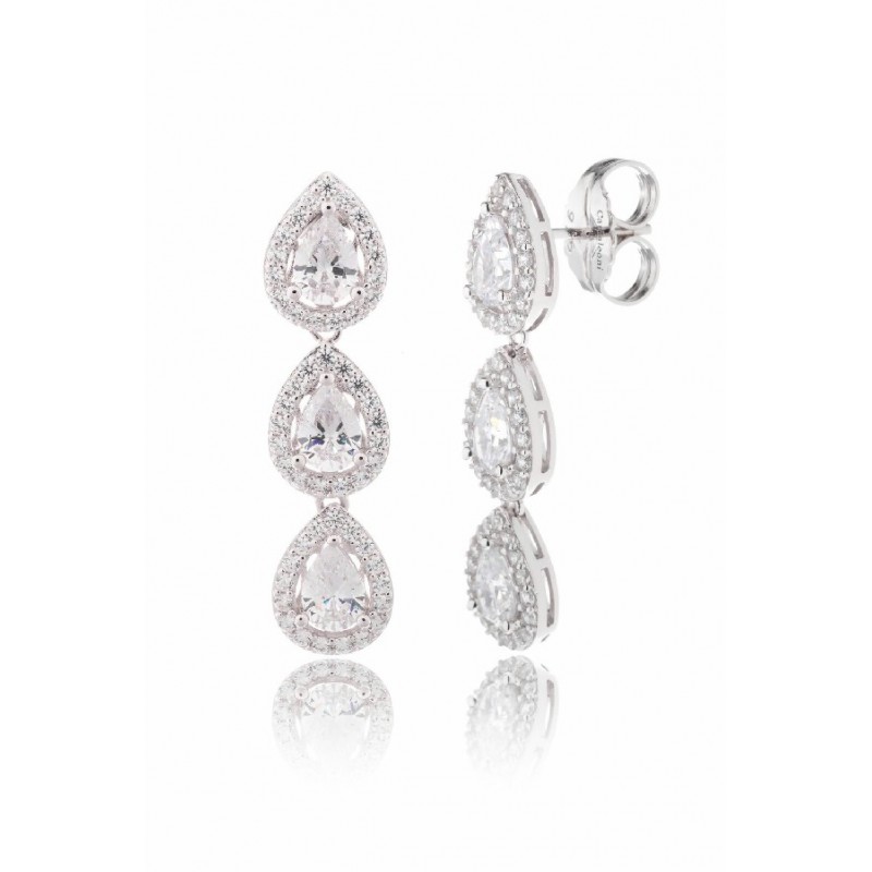 Pendientes Camaleoni Plata WP069/MP