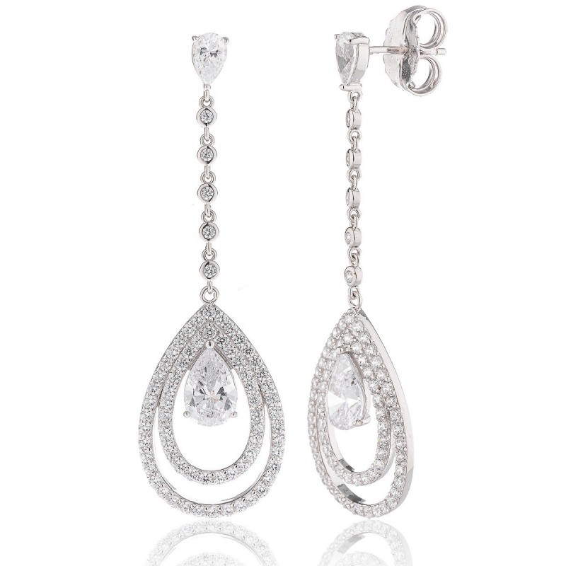 Pendientes Camaleoni Plata WP098/LP