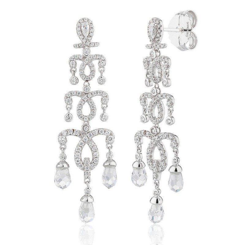 Pendientes Camaleoni Plata WP099/LP Cascada