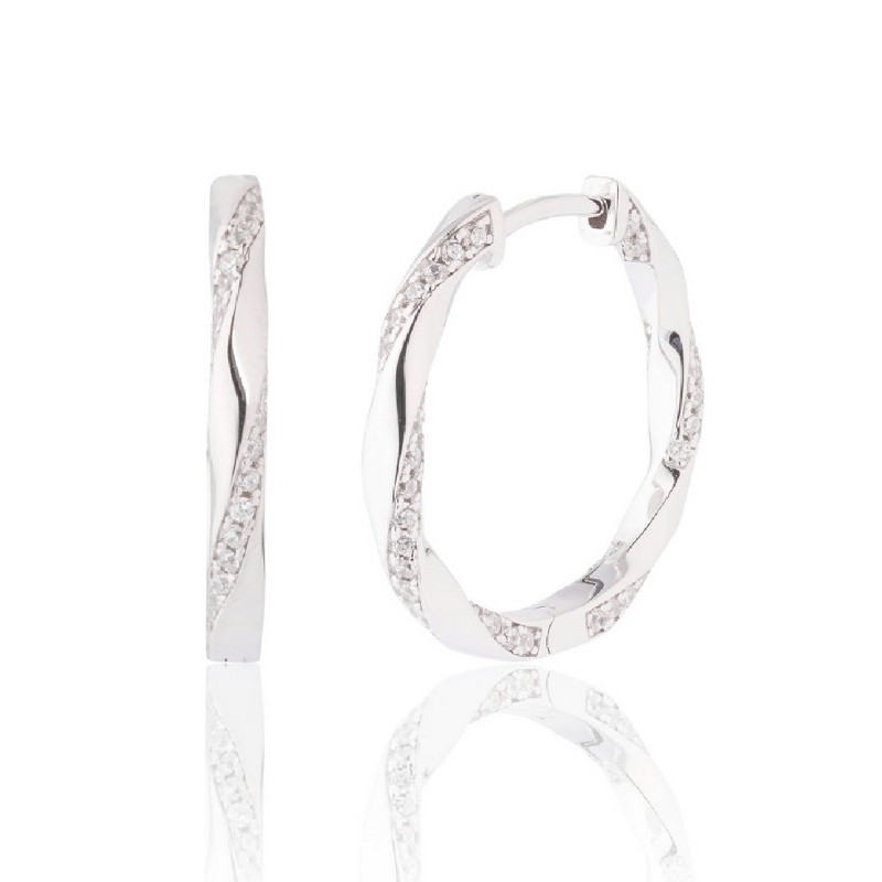 Pendientes Camaleoni Plata WP109/AR Nora