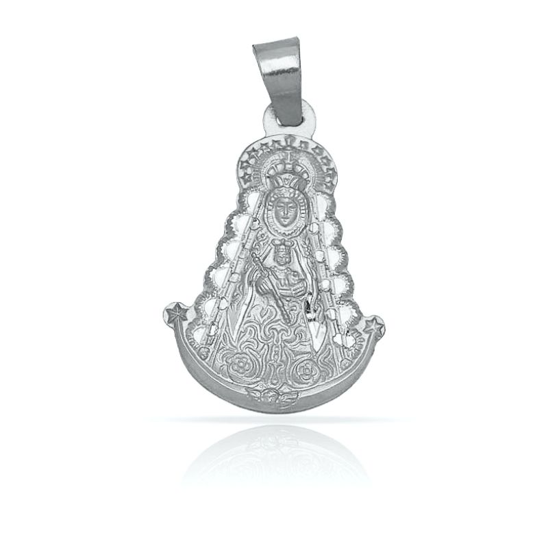 Medalla Virgen Del Rocío Plata De Ley AG4067