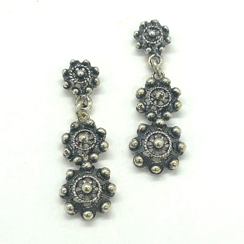 Pendiente Botón Charro JTPEN38