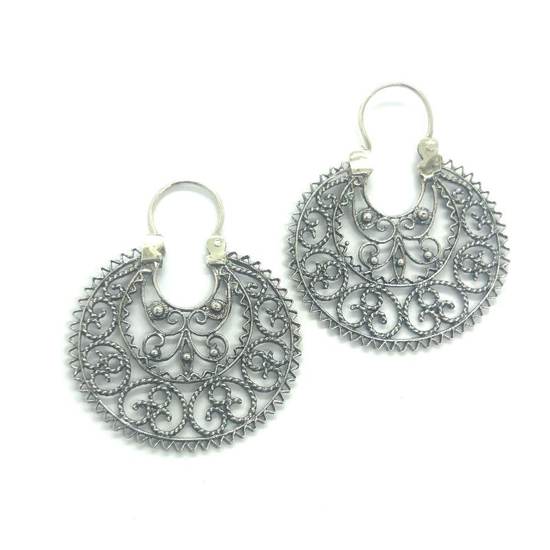 Pendiente Arete Filigrana Charra JTPCRIN12