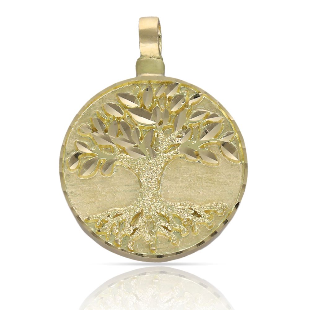Colgante Guardacenizas Oro 18k Arbol de la vida G1131