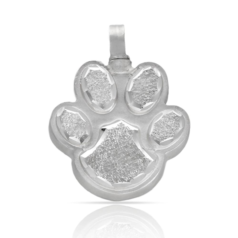 Colgante Guardacenizas Plata Huella AG8002