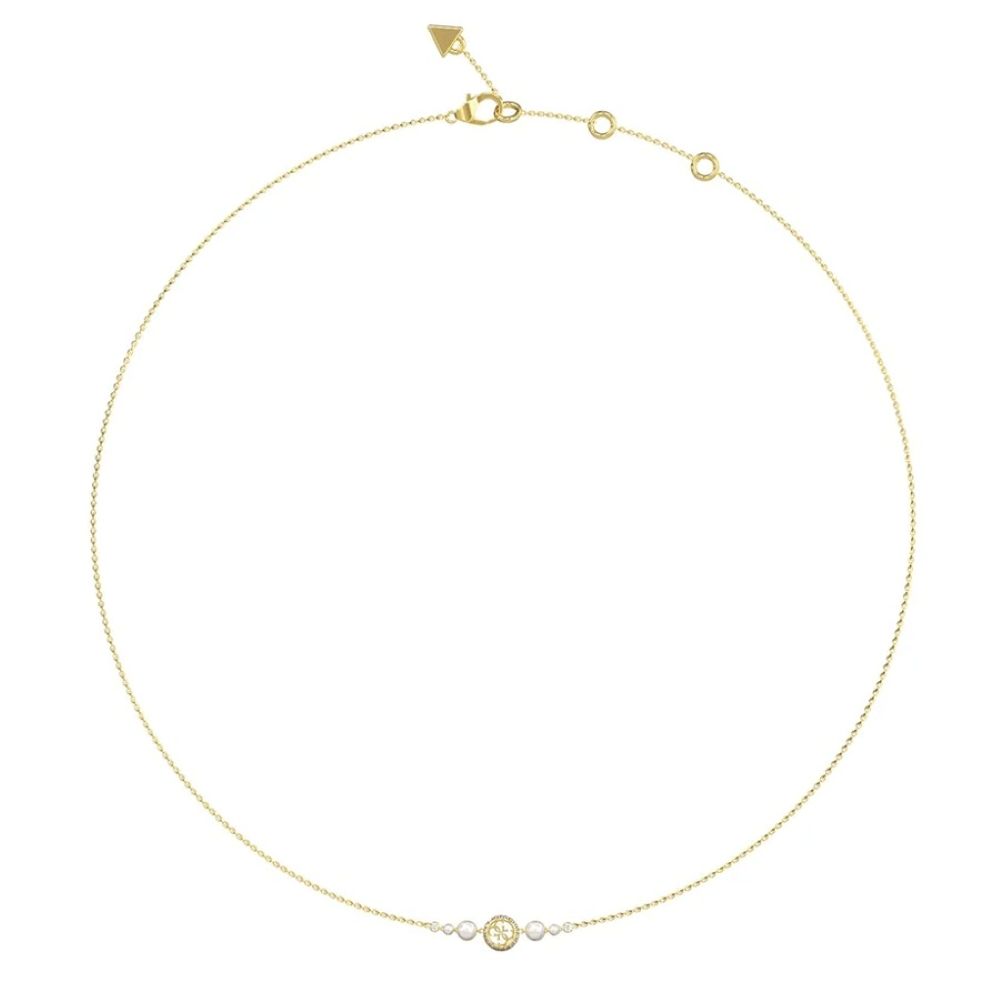 Collar Guess Mujer Tiny Pearly JUBN05519JWYGT-U
