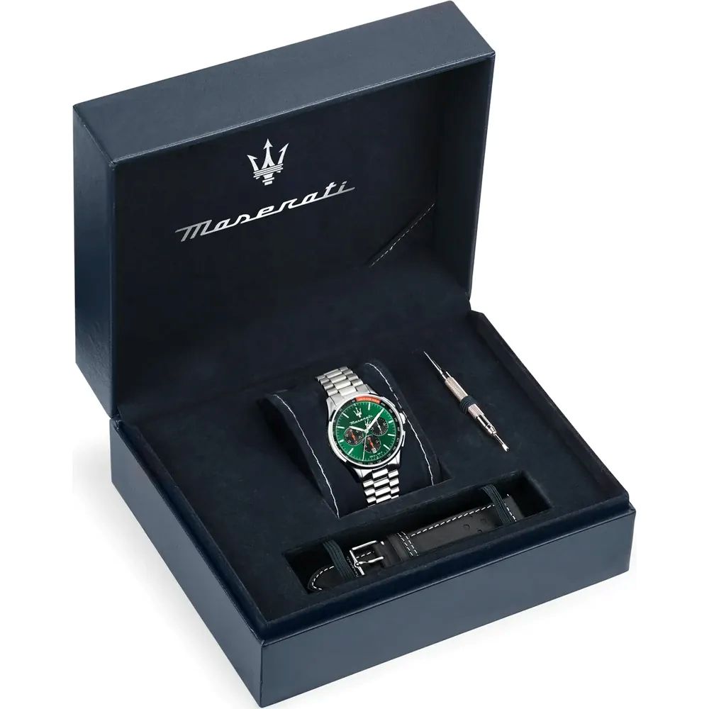 Reloj Maserati Hombre Set Sorpasso R8873624002 Cronógrafo - Imagen 7