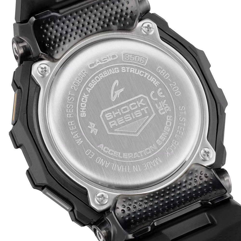 Reloj Casio G-Shock GBD-200-1A1ER G-Squad Bluetooth - Imagen 3