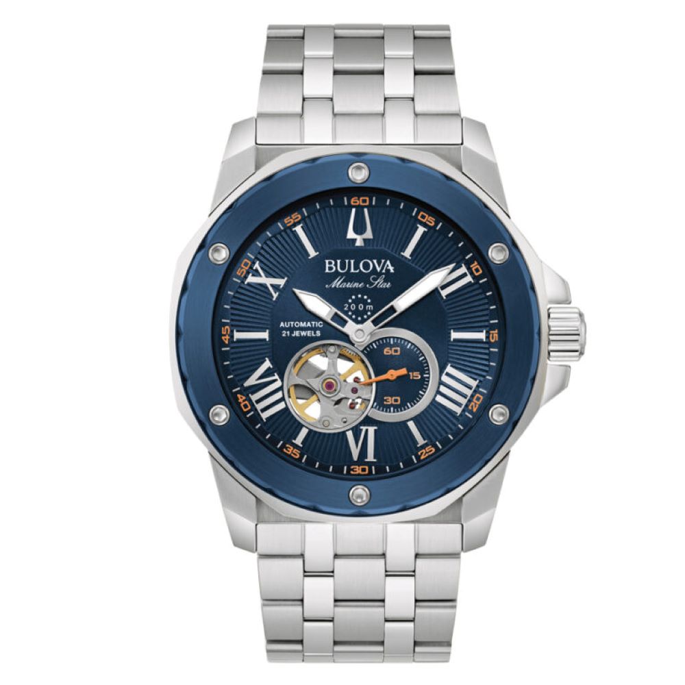 Reloj Bulova Marine Star Automático Hombre 98A302