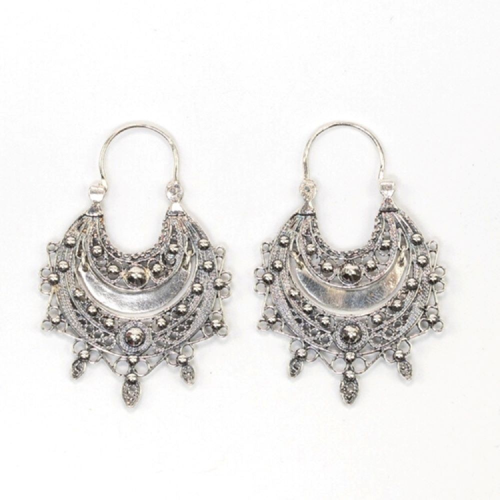 Pendiente Arete Filigrana Charra JTPCRIN10