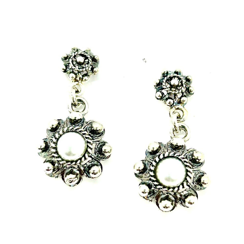 Pendiente Botón Charro JTPM7MS2Perla