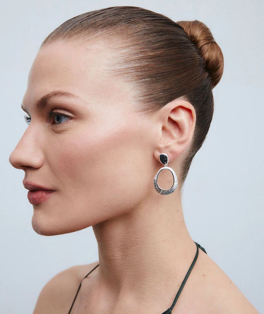 Pendientes Largos Mujer Vidal & Vidal X28437 Colección Organic - Imagen 2