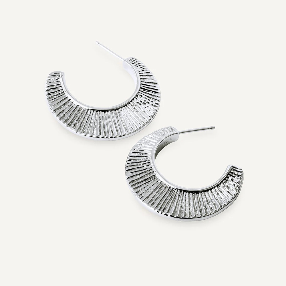 Pendientes Mujer Vidal & Vidal X28439 Semiluna Organic - Imagen 2